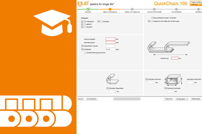 Seleção e cálculo de sistemas de calha articulada com cursos até 100 m